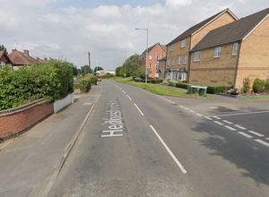 The crash happened on Hednesford Road, near Rugeley. Photo: Google