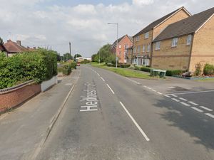 The crash happened on Hednesford Road, near Rugeley. Photo: Google