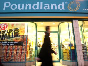 A general view of a Poundland store in Brixton, London