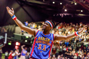 The Harlem Globetrotters in Birmingham. Credit: Chris Bowley