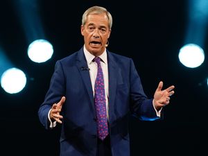 Supporting image for story: Farage ends conference with unity plea after rowing back on small boats pledge