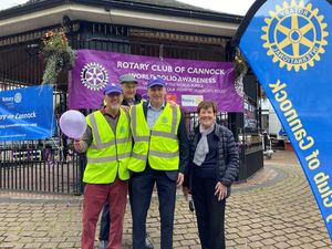 Supporting image for story: Rotary club raise awareness on World Polio Day