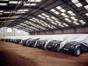 Supporting image for story: Sixteen ‘factory-fresh’ classic Land Rover Defenders being offered for sale