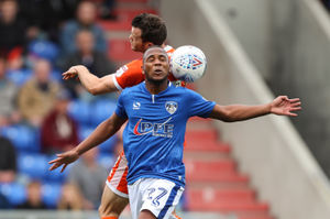 Gevaro Nepomuceno of Oldham Athletic (AMA)