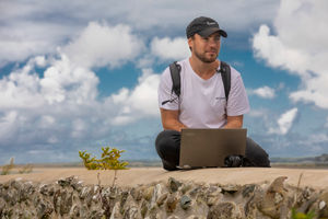  Blogger Kieren Windsor.              Picture Mandy Jones