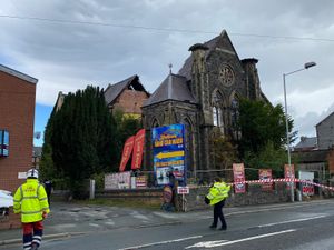 Supporting image for story: Demolition work to take place on collapsed church