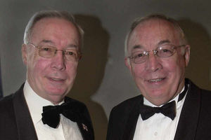Don and Roy Richardson at a function in 2004