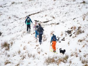 Supporting image for story: Warnings for wind, rain and snow remain in place after Storm Goretti