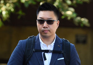 Albert Huynh, pictured, is on trial alongside Bernard Rebelo and Mary Roberts