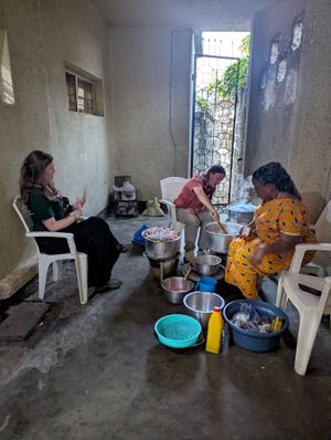 The Shropshire Girl Guides learned the harsh realities of life in Tanzania