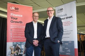 UKSE Midlands area manager Steve Grice and regional executive Mike Lowe