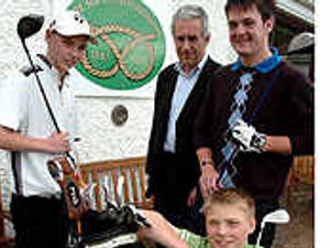 Supporting image for story: Youngsters swing in to join golf academy