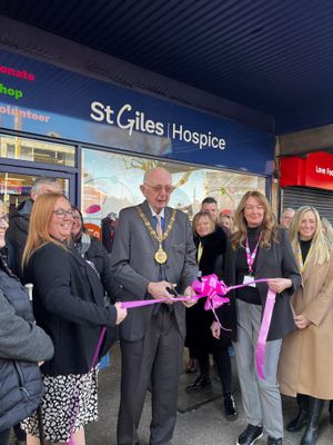 Supporting image for story: St Giles Hospice opens new charity shop in Brownhills