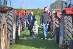 Visitors had a good look at the vintage machines