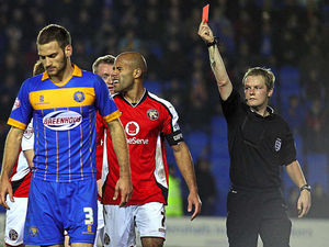 Supporting image for story: Saddlers to appeal Chambers' red card