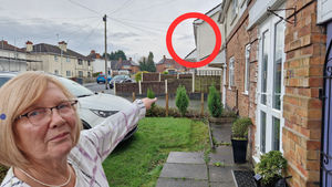 Diane lives a few houses away from the steps where she first scouted Robert on his push bike. 