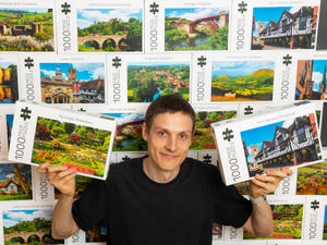 Supporting image for story: Jigsaw puzzles showing familiar scenes from Shropshire 'selling like hot cakes'
