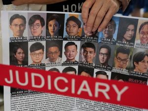 Supporting image for story: 45 pro-democracy activists jailed in Hong Kong’s biggest national security case