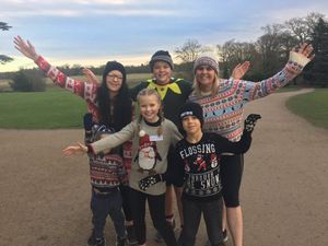 Some of those taking part