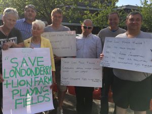 Supporting image for story: Lion Farm shopping centre protestors target council elections