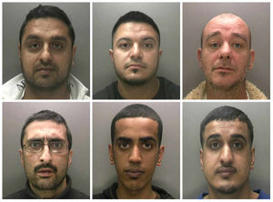 Clockwise from top left: Shafaqat Hussain, Sakander Riaz, Jason Tremayne, Umar Farooq, Usman Farooq, Andrew Yaqub