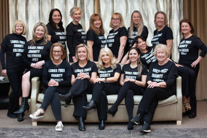 Some of the Calendar Girls and sponsors. Photo by Visually Virtual Photography.