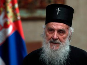 Supporting image for story: Serbian church leader dies after contracting Covid-19