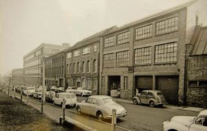 The Yale works in Willenhall, 1962.