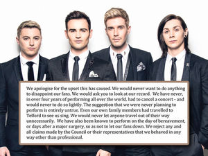 Collabro issued this statement