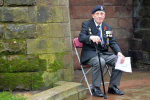 Fred Bunce, chairman of the Royal British Legion's Wolverhampton Central Branch.