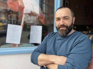 Supporting image for story: Father's pizza venture giving slice of takings to hospice which helped his son in his last months