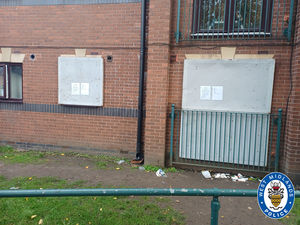 A property in Walsall has been served with a closure order following repeated reports of anti-social behaviour. Picture: West Midlands Police