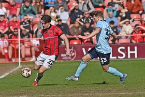 Jamie Jellis during Walsall's clash with Grimsby.