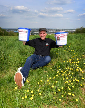 Billy Spakemon will attempt to walk the hill as many times as possible in the space of three hours