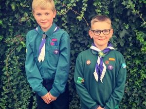 Supporting image for story: Brothers raise hundreds for Scouts and Cubs