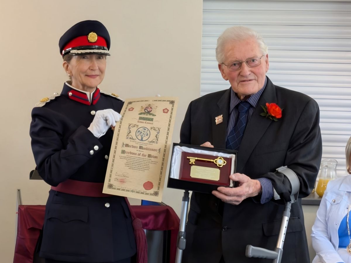 Special award for dedicated Shifnal councillor