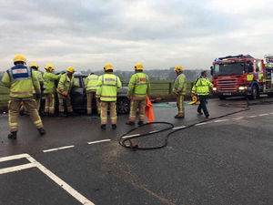 Supporting image for story: Two women taken to hospital after Stafford crash