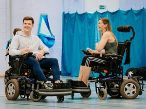 Supporting image for story: Disability footballers score at Shrewsbury RAF event
