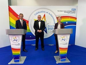 Supporting image for story: Awards night for hospital staff