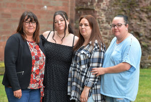 Julie Rowlings, Andrea Molloy, Steph Hotchkiss, and Hayley Matthews, all from Telford