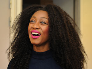 Judging an omelette challenge is Beverley Knight, at Birmingham Hippodrome