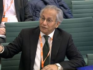 BBC chairman Samir Shah speaks to MPs