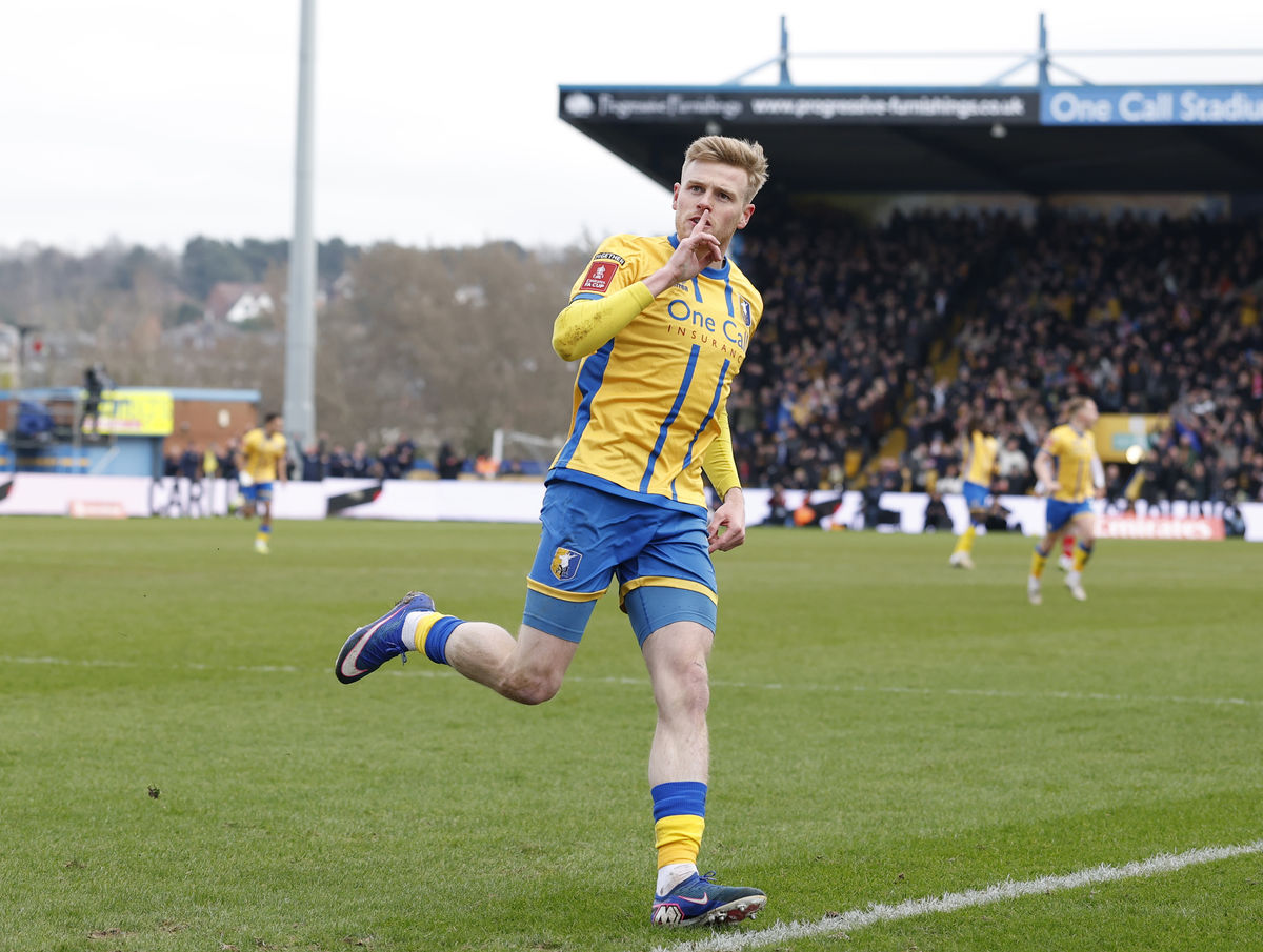 'One day I will': Striker from Mid Wales border creates more FA Cup memories as Mansfield give Arsenal big scare