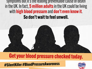 Supporting image for story: Over a third of adults in West Midlands unaware of their blood pressure – despite knowing the deadly risks