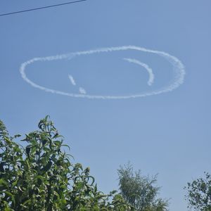 A smile face in the Shropshire sky