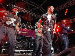 Supporting image for story: The girls go wild for JLS