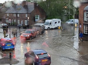 Supporting image for story: Flash floods in Shropshire hit schools, pubs and homes leading to calls for improved drains