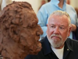 Supporting image for story: Ray Winstone says live sculpting event for veterans’ charity was a ‘no-brainer’