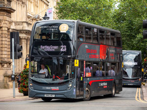 Supporting image for story: Bus strike back on after National Express accused of 'union busting'