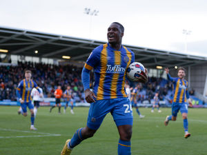 Supporting image for story: Forwards get their Shrewsbury goals 